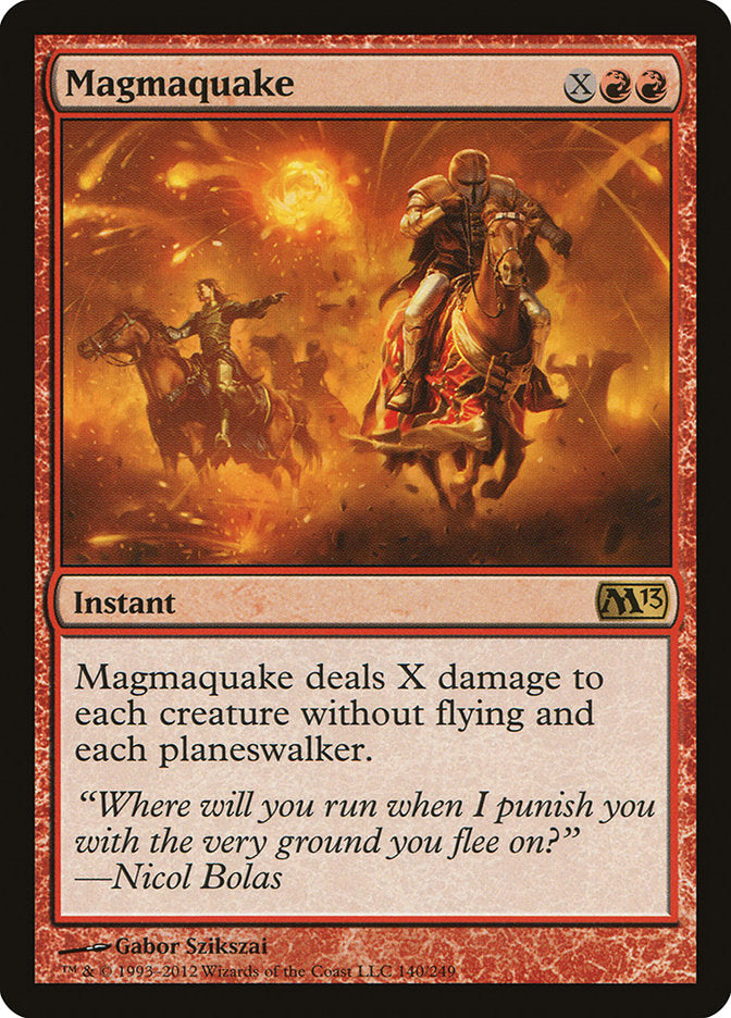 Magmaquake [Magic 2013] Foil