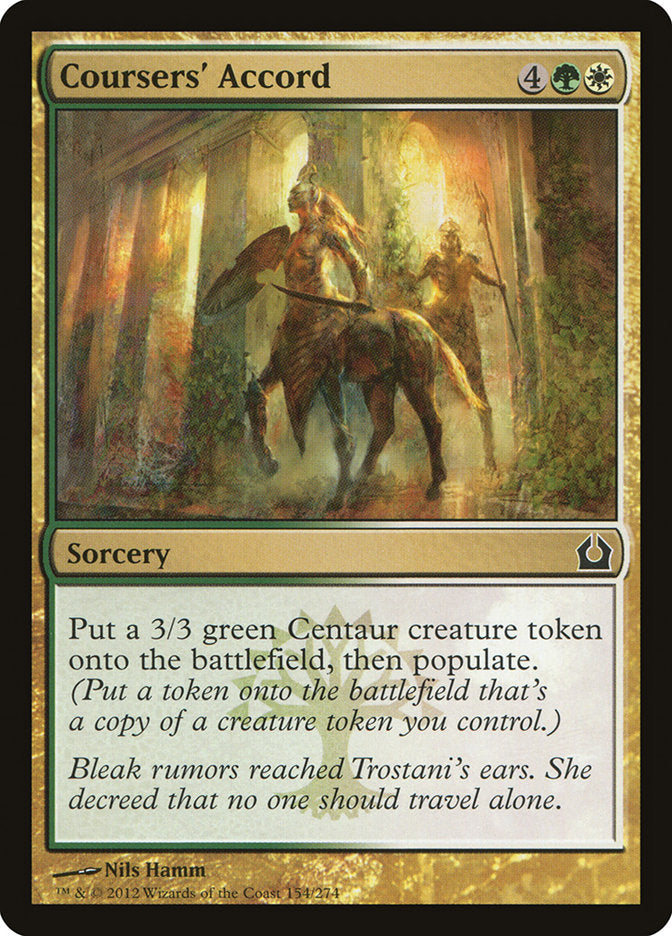 Coursers' Accord [Return to Ravnica] Foil