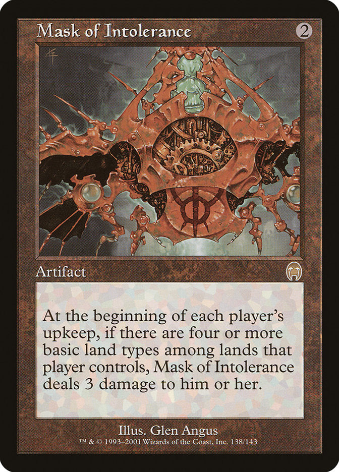 Mask of Intolerance [Apocalypse] Foil