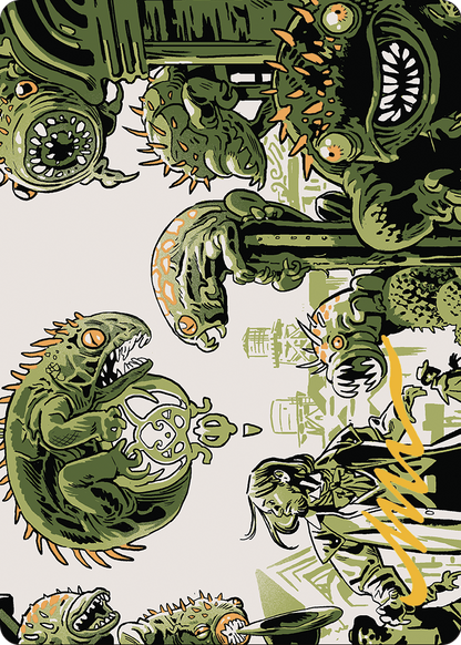 Pest Infestation // Pest Infestation  [Outlaws of Thunder Junction Art Series] (Borderless)