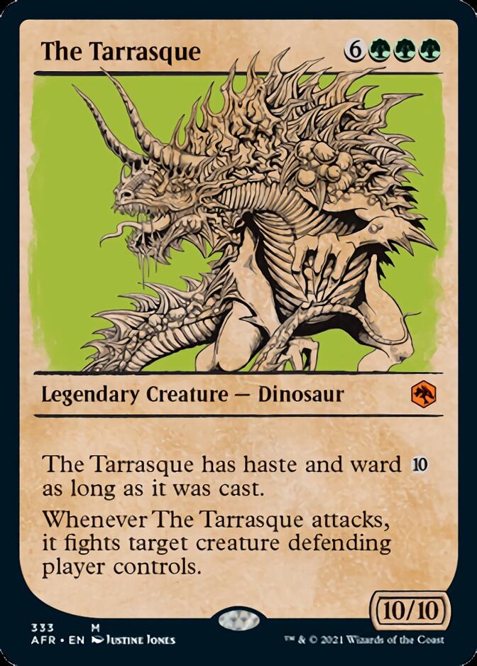 The Tarrasque (Showcase) [Dungeons & Dragons: Adventures in the Forgotten Realms] Foil
