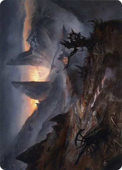 Haunted Ridge // Haunted Ridge  [Midnight Hunt Art Series] (Borderless) Foil