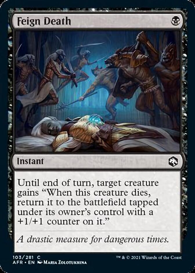 Feign Death [Dungeons & Dragons: Adventures in the Forgotten Realms] Foil
