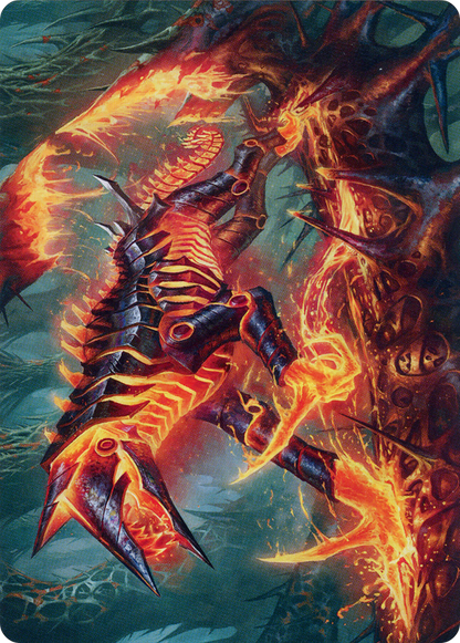 Kuldotha Cackler // Kuldotha Cackler  [Phyrexia: All Will Be One Art Series] (Borderless)