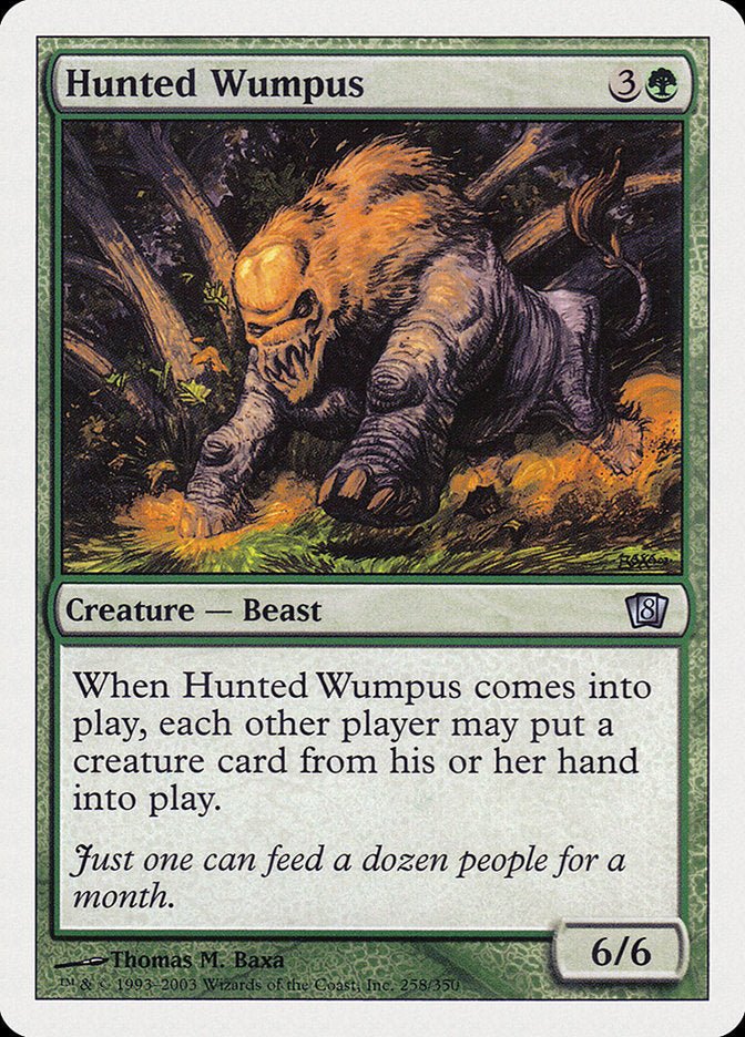 Hunted Wumpus [Eighth Edition] Foil