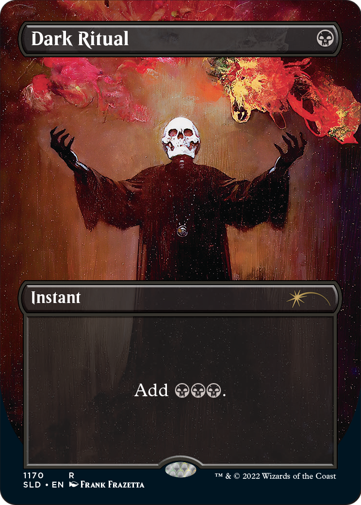 Dark Ritual (Borderless) [Secret Lair Drop Series] Foil