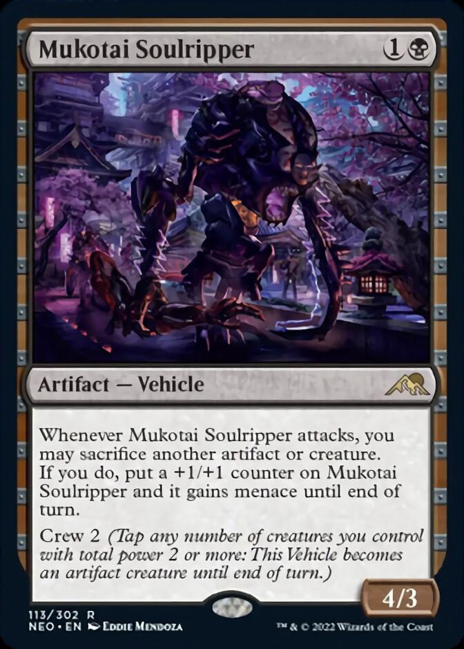 Mukotai Soulripper [Kamigawa: Neon Dynasty] Foil