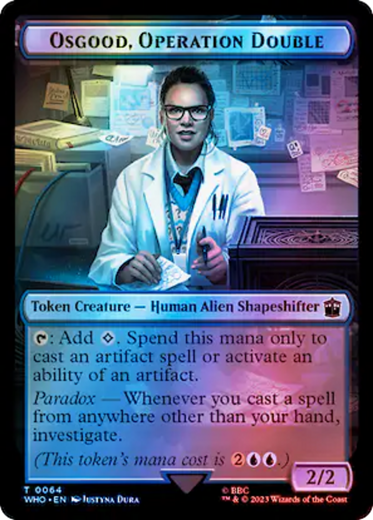 Osgood, Operation Double  [Doctor Who Tokens] Foil