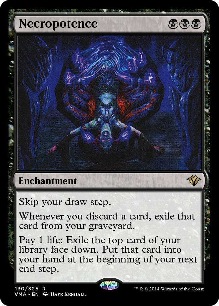 Necropotence  [Vintage Masters] Foil