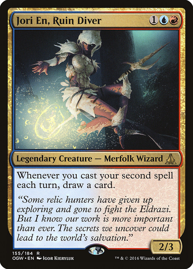 Jori En, Ruin Diver [Oath of the Gatewatch] Foil