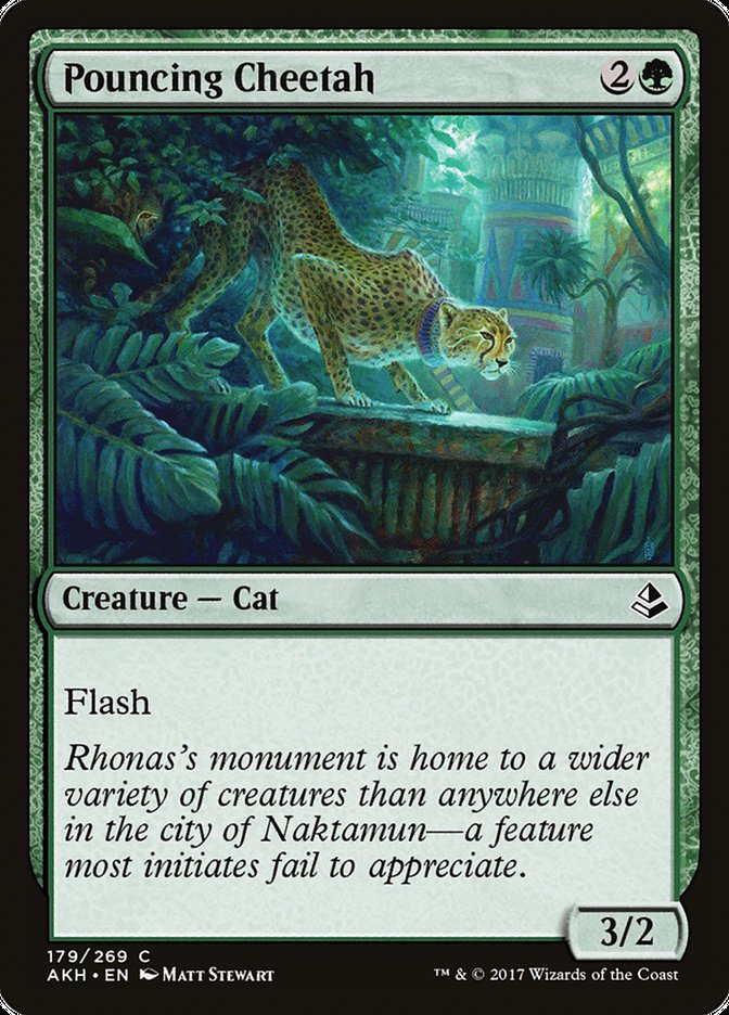 Pouncing Cheetah [Amonkhet] Foil