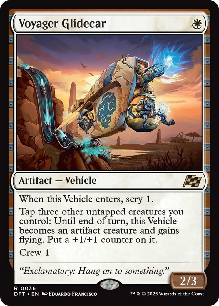 Voyager Glidecar [Aetherdrift] Foil