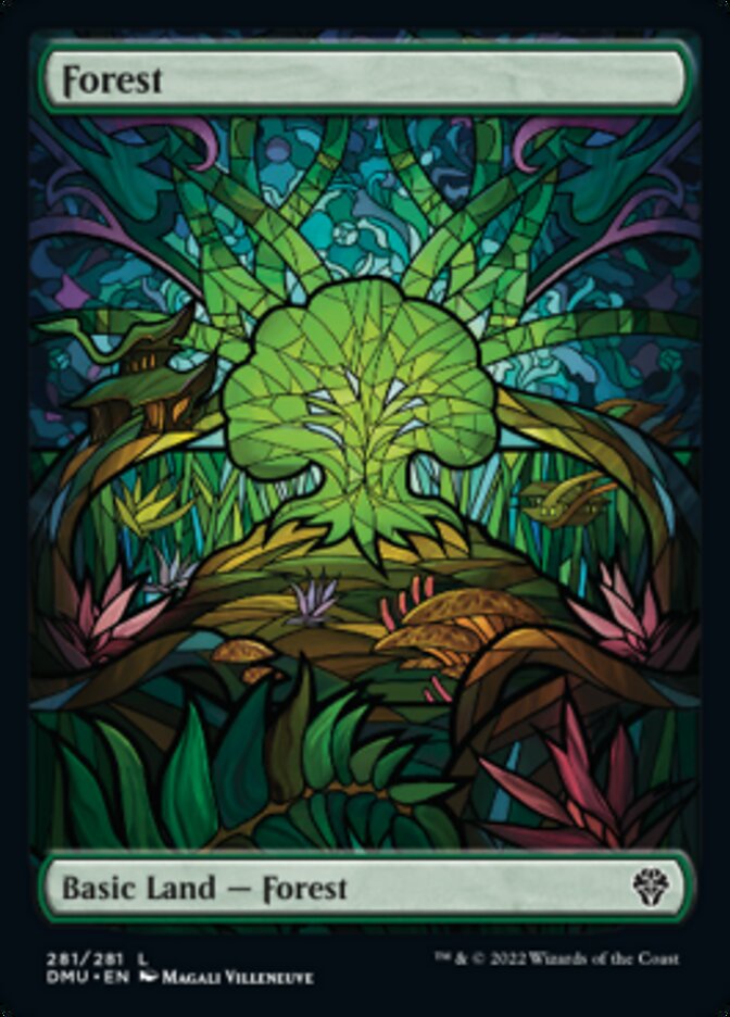 Forest (Showcase) [Dominaria United] Foil