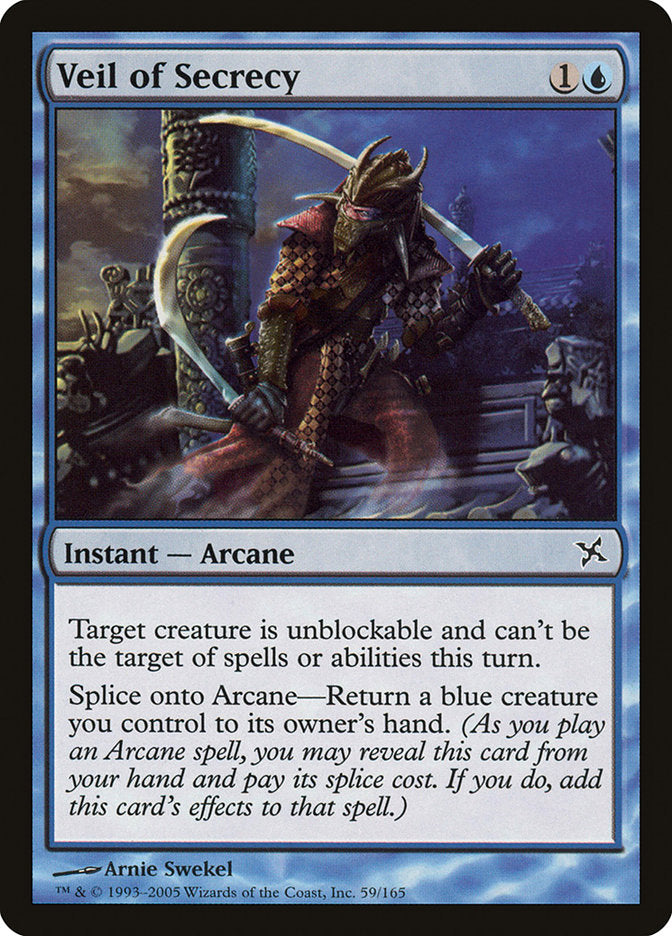 Veil of Secrecy [Betrayers of Kamigawa] Foil