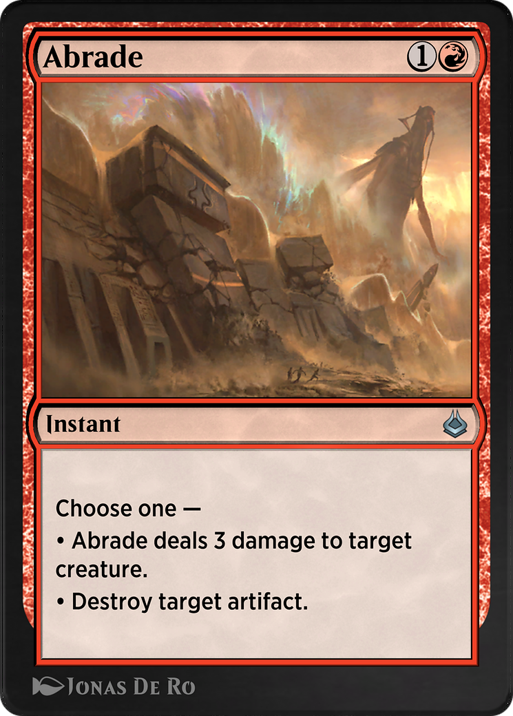 Abrade  [Amonkhet Remastered]