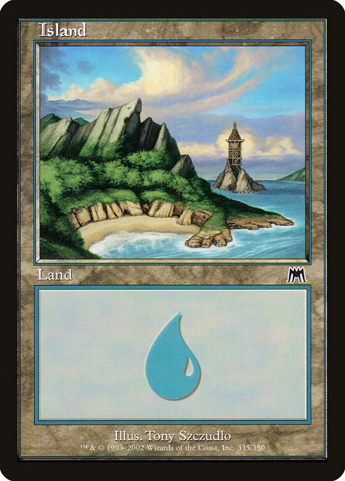 Island (335) [Onslaught] Foil