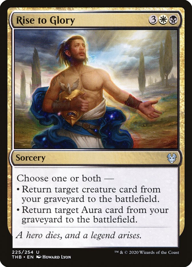 Rise to Glory [Theros Beyond Death] Foil