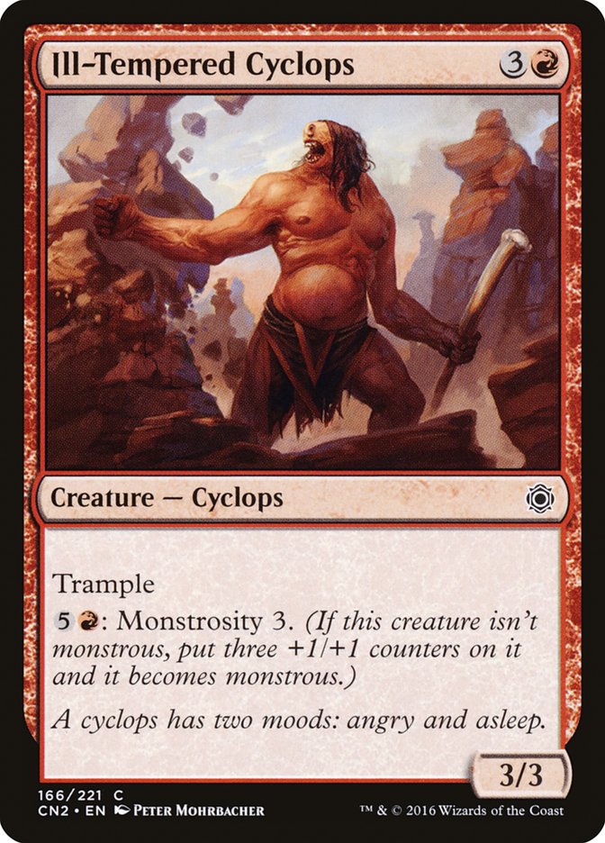 Ill-Tempered Cyclops [Conspiracy: Take the Crown] Foil