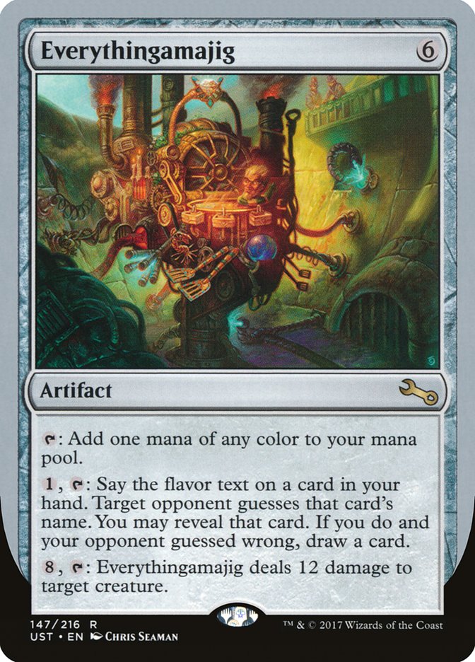 Everythingamajig ("Add one Mana") [Unstable] Foil