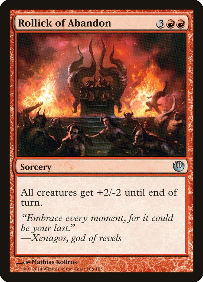 Rollick of Abandon [Journey into Nyx] Foil