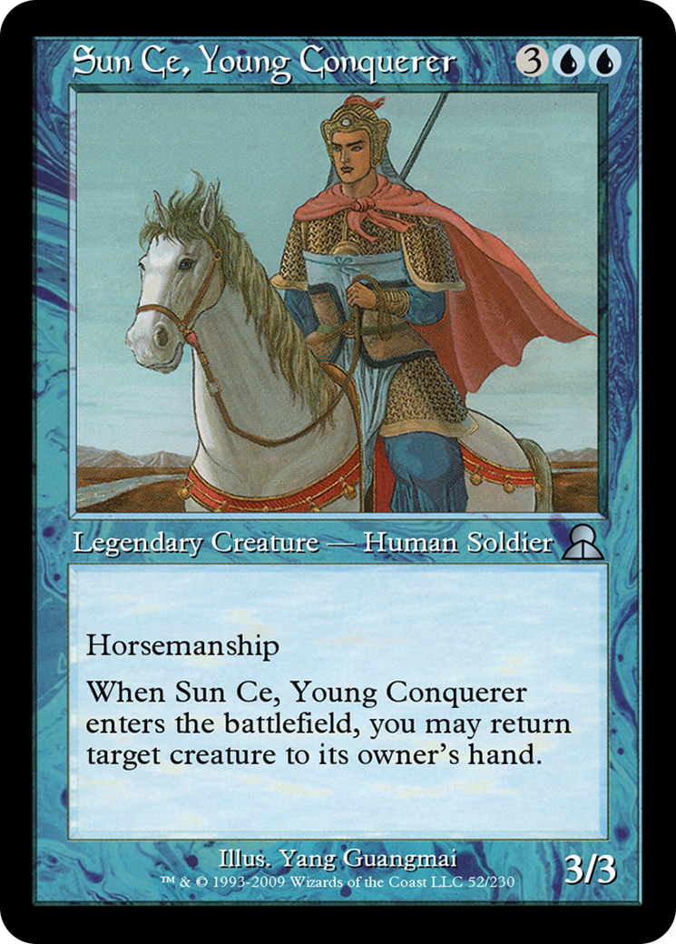 Sun Ce, Young Conquerer  [Masters Edition III] Foil
