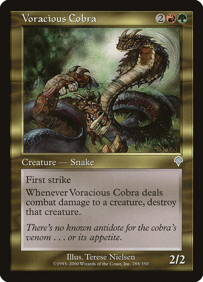 Voracious Cobra [Invasion] Foil