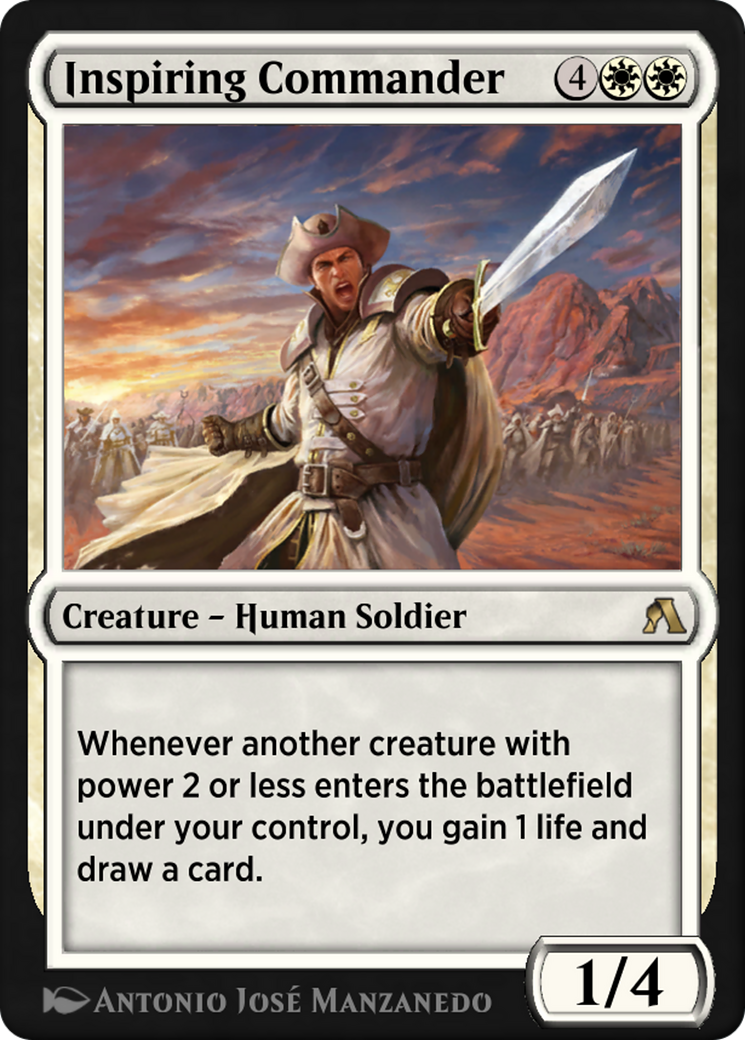 Inspiring Commander  [Arena New Player Experience Cards]