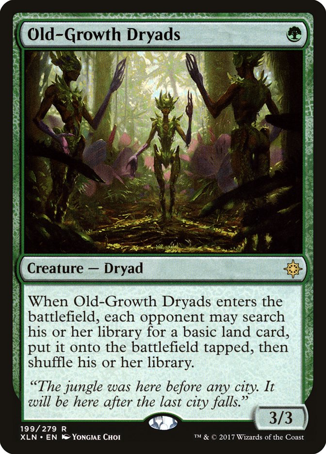 Old-Growth Dryads [Ixalan] Foil