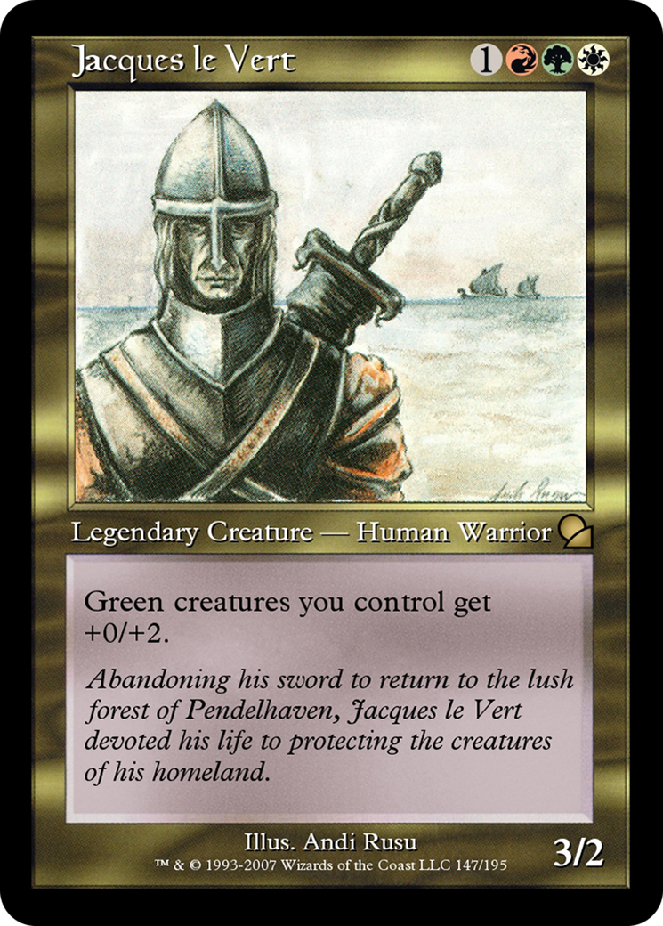 Jacques le Vert  [Masters Edition] Foil