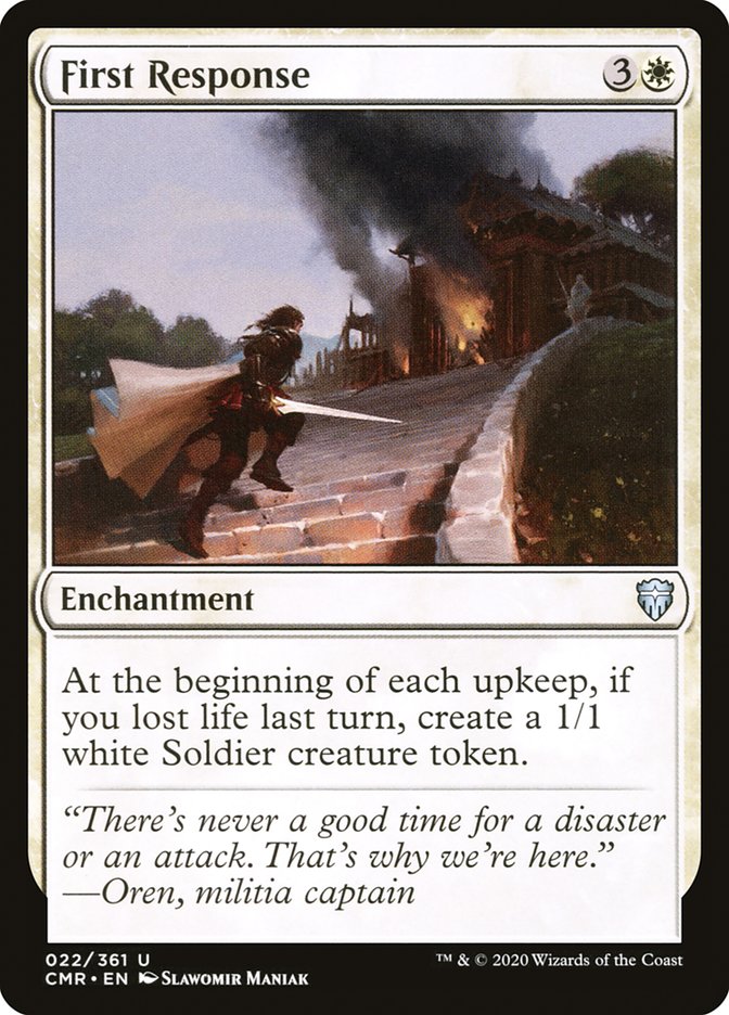 First Response [Commander Legends] Foil