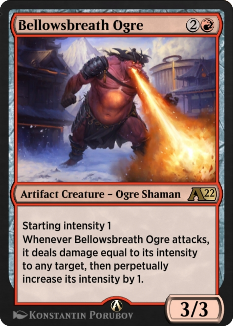 Bellowsbreath Ogre  [Alchemy: Kamigawa]
