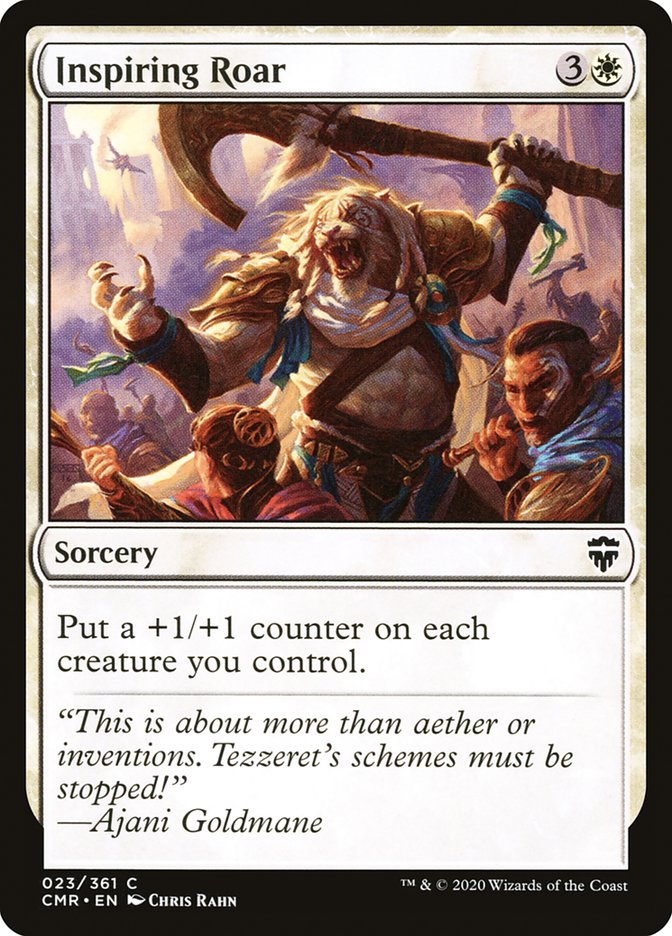 Inspiring Roar [Commander Legends] Foil
