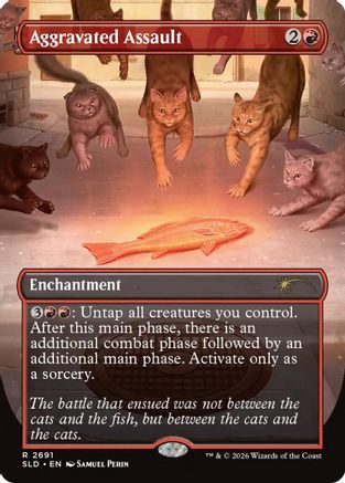 Aggravated Assault (2691)  [Secret Lair Drop Series] Foil