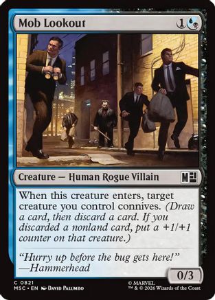 Mob Lookout  [Commander: Marvel Super Heroes]