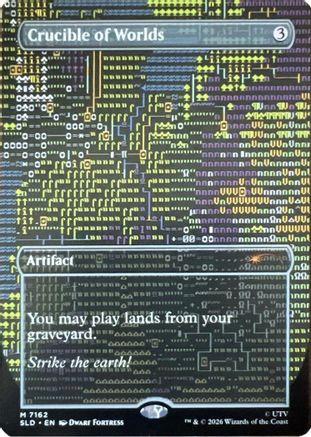 Crucible of Worlds (7162)  [Secret Lair Drop Series] Foil
