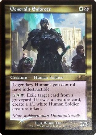 General's Enforcer (Retro Frame)  [Secret Lair Drop Series] Foil