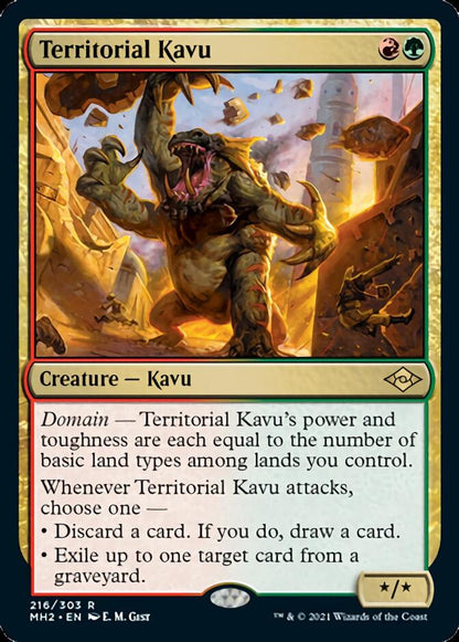Territorial Kavu [Modern Horizons 2] Foil