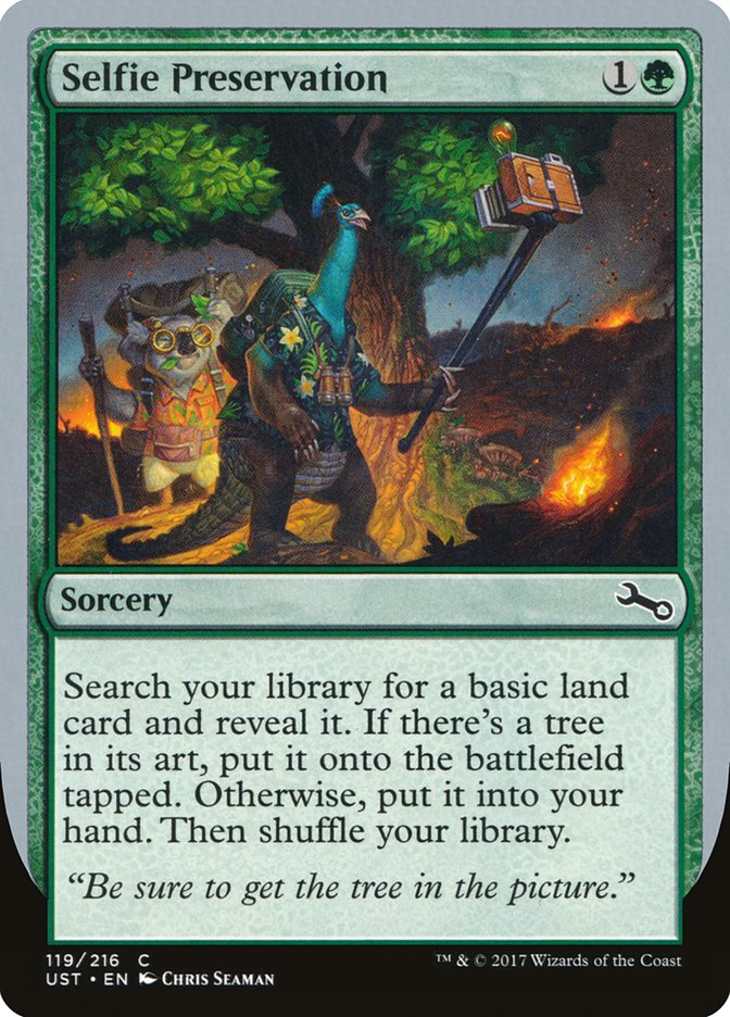 Selfie Preservation [Unstable] Foil