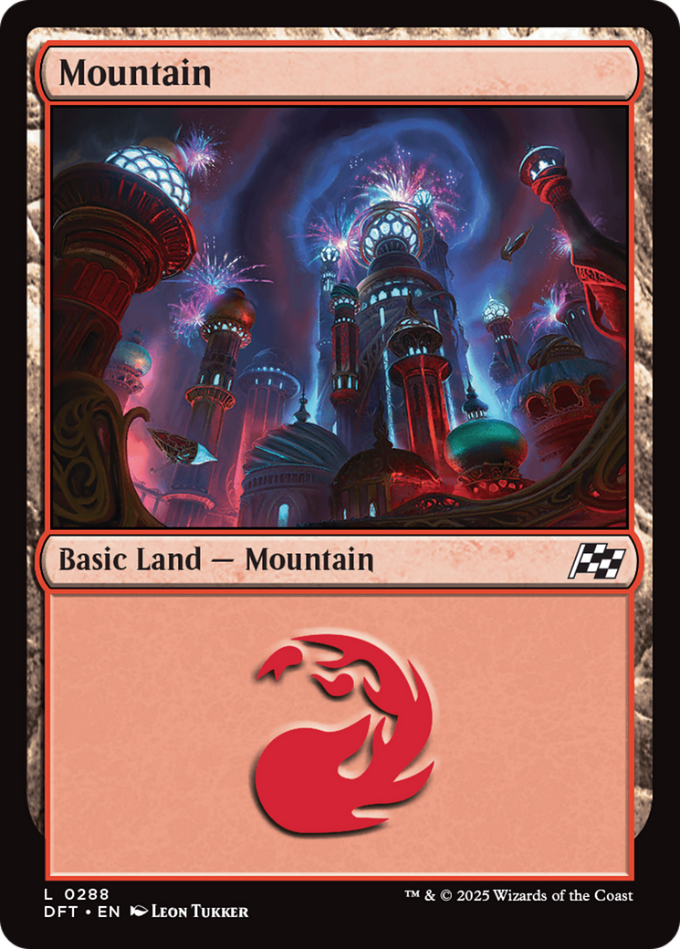 Mountain (0288) [Aetherdrift] Foil