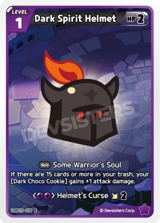 Dark Spirit Helmet