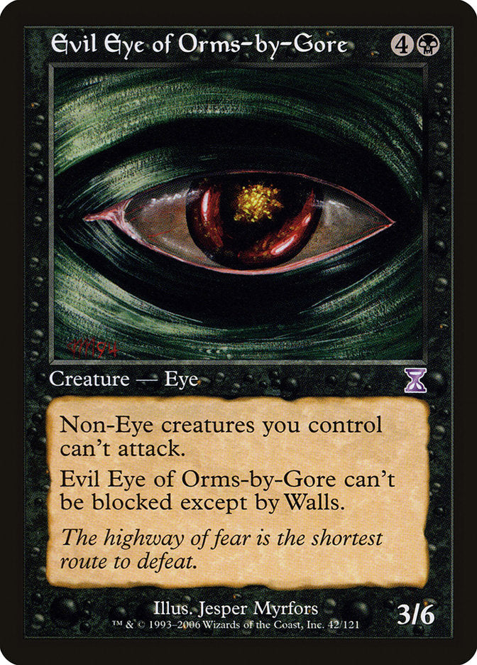 Evil Eye of Orms-by-Gore [Time Spiral Timeshifted] Foil