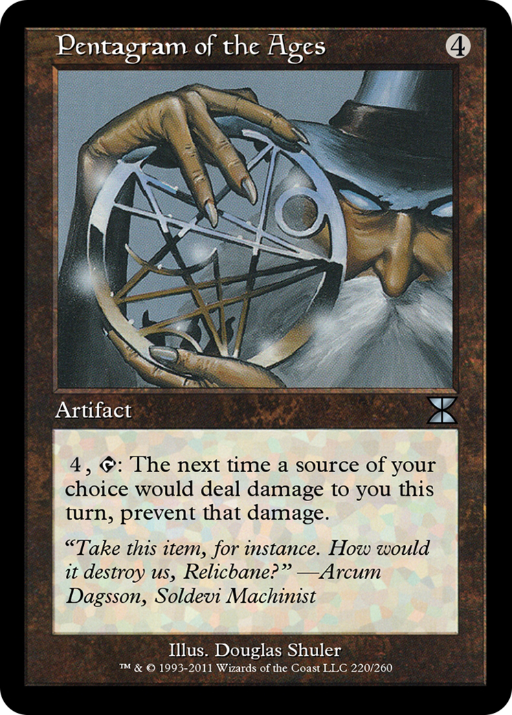 Pentagram of the Ages  [Masters Edition IV] Foil