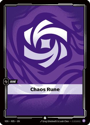 Chaos Rune (R05) - Riftbound - [Vendetta]