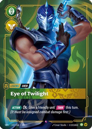 Shen - Eye of Twilight (147/166) - Riftbound - [Vendetta] Foil