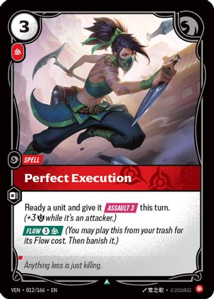 Perfect Execution (012/166) - Riftbound - [Vendetta]