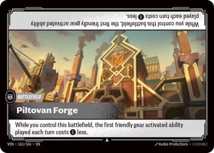 Piltovan Forge (161/166) - Riftbound - [Vendetta] Foil