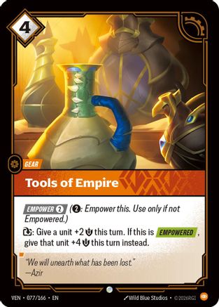 Tools of Empire (077/166) - Riftbound - [Vendetta]