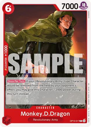 Monkey.D.Dragon (OP13-017) - [Starter Deck 35: RED/BLACK Sabo]