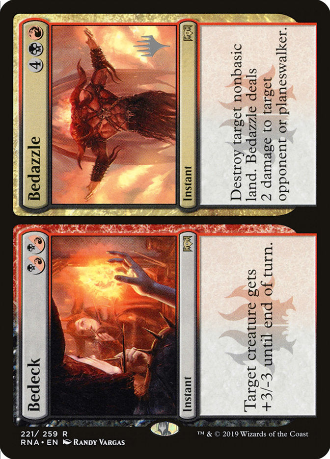 Bedeck // Bedazzle (Promo Pack) [Ravnica Allegiance Promos] Foil