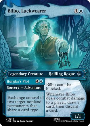 Bilbo, Luckwearer (Showcase)  [The Hobbit] Foil